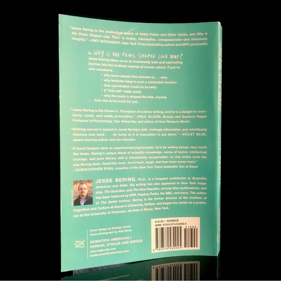 Science Biology Book Evolution Psychology Why is the Penis Shaped Like That - Picture 3 of 6